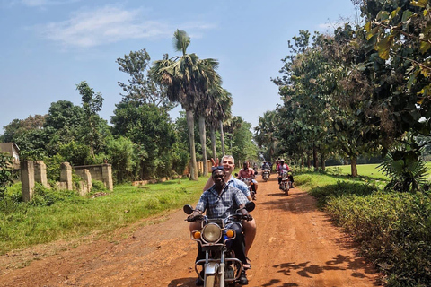 Boda boda/Motorradtouren in Kampala, Uganda