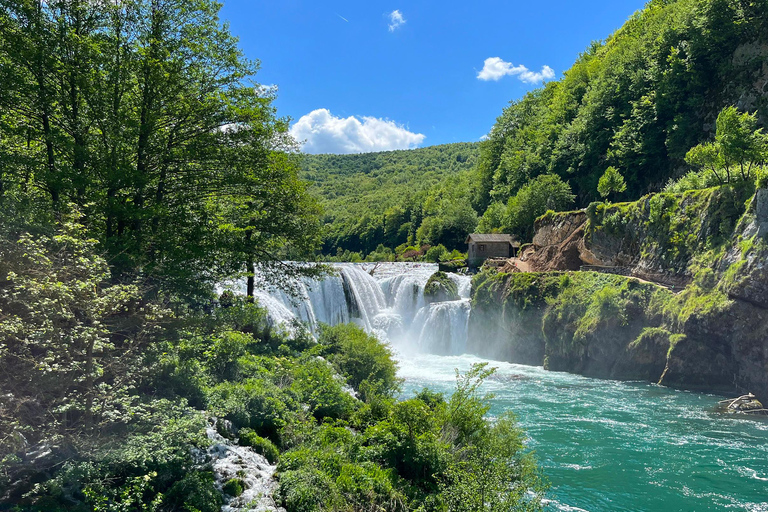 Sarajevo : Excursion d'une journée à Strbacki Buk, Jajce, visite des cascades