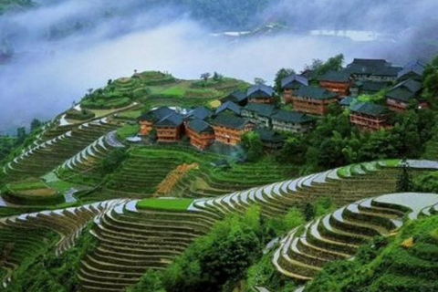Guangxi: Longji Rice Terraces Cable Car Sightseeing Business Vehicle Small Group + Round-trip Ropeway