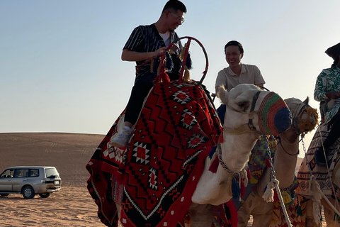 Riyadh:Red Sand Dunes camel ride&Quad&Sandboarding Adventure Private Tour with pick up and drop off from your location