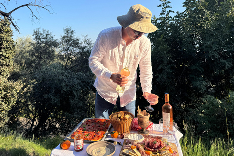 Nizza: tour al tramonto con aperitivo in un 4x4 DefenderBella: tour al tramonto con aperitivo in un Defender 4x4