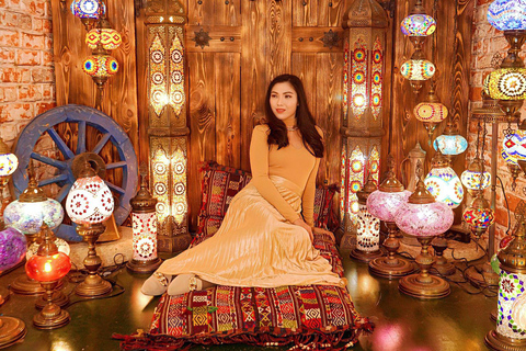 Istanbul: Rooftop Photoshoot with Flying Dress