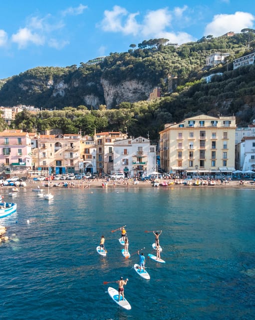 Paddle Boarding From Sorrento To Bagni Regina Giovanna GetYourGuide