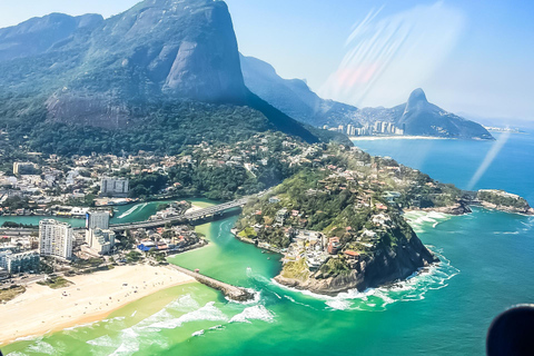 Rio de Janeiro: Hubschrauberflug Christus der Erlöser 30 min