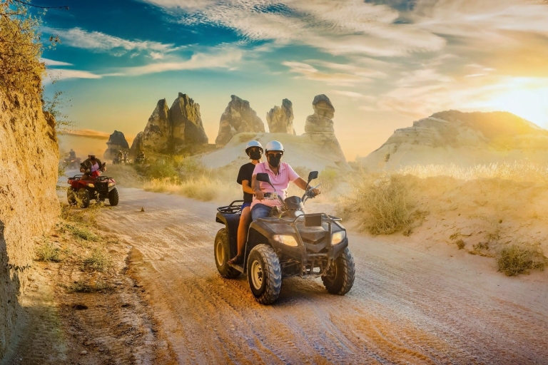 Capadocia: Safari en quad con opciones al amanecer y al atardecerSafari en quad de 1,5 horas al amanecer