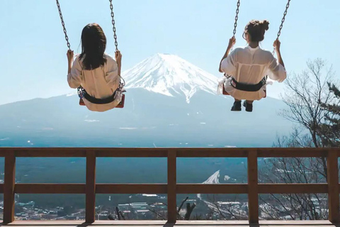 Desde Tokio: Excursión de Un Día al Teleférico del Lago Kawaguchi del Monte FujiEncuentro en la salida norte de Marunouchi de la estación de Tokio