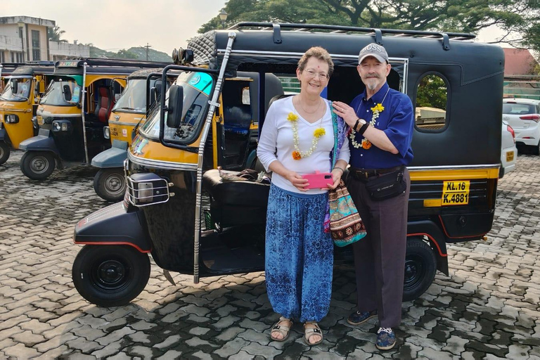 Kochi : Visite touristique en tuk-tuk avec prise en charge depuis le bateau de croisière