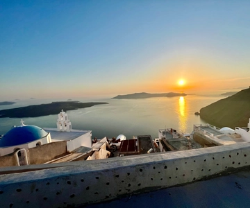 Santorini: Transfer de ida de/para o aeroporto de Santorini