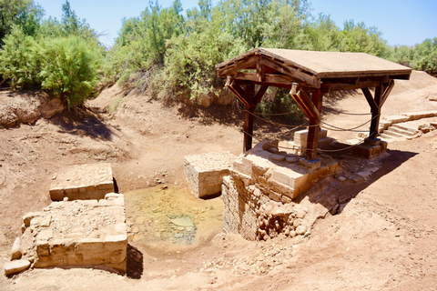 From Dead sea /Swemeh : Mount Nebo, Madaba and Baptism Site Transportation, Entry Tickets