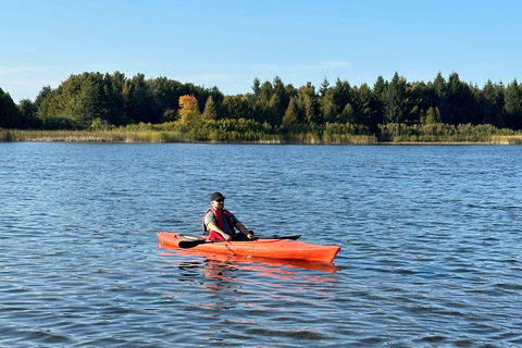 Excursion en kayak sur Island Lake depuis Toronto en RV - MotorhomeExcursion en kayak sur le lac Island au départ de Toronto en VR