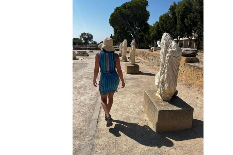 Visite privée amusante : Médina de Tunis, Sidi Bou Said Bleu, CarthageVilles de ramassage : Tunis / Hammamet