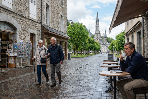 Lourdes Sanctuary Guided Tour with Transfers from Paris