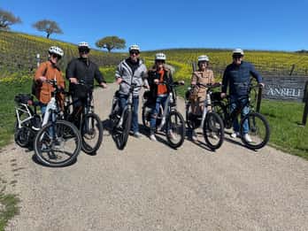 Santa Barbara : Excursion viticole en E-bike avec transport, dégustation, déjeuner