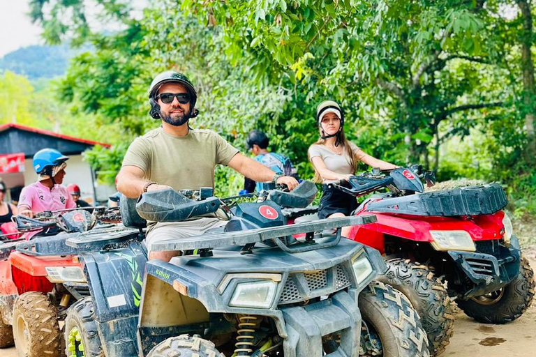 Phuket : ATV Adventure View Big Buddha &amp; Wat Chalong TourAnsicht Big Buddha &amp; Wat Chalong Fahrt ATV Abenteuer 1 Stunden