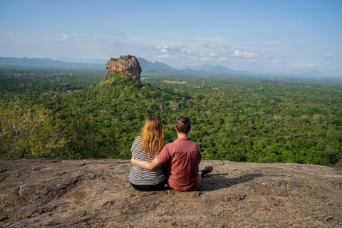 From Colombo: Pidurangala Rock and Minneriya Safari Day Tour