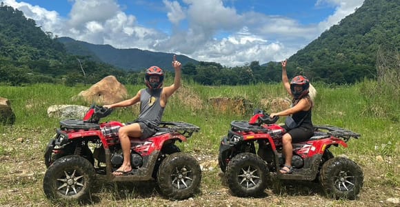 Chiang Mai ATV & Wildwasser-Rafting & Trekking zu einem Wasserfall