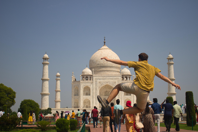 Agra: Taj Mahal Tour with Sunrise, Sunset & Day Visit Option Taj Mahal Sunset Tour