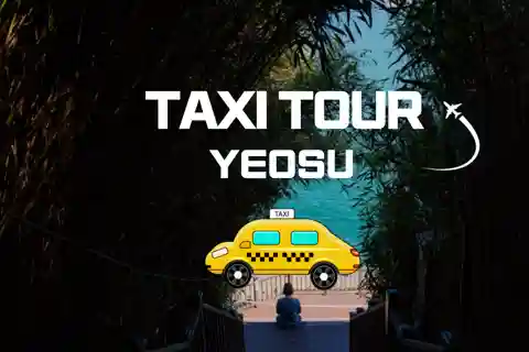 Yeosu: Tour particular de táxi e carro fretado