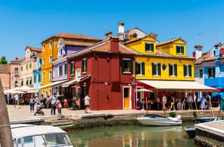 Von Punta Sabbioni aus: Murano und Burano Inseln Bootstour