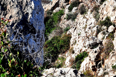 Gozo svelato: Tour guidato di escursionismo con bouldering