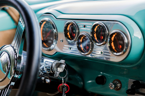 Monterey & Big Sur: 1954 Chevy Bel Air Convertible Rental