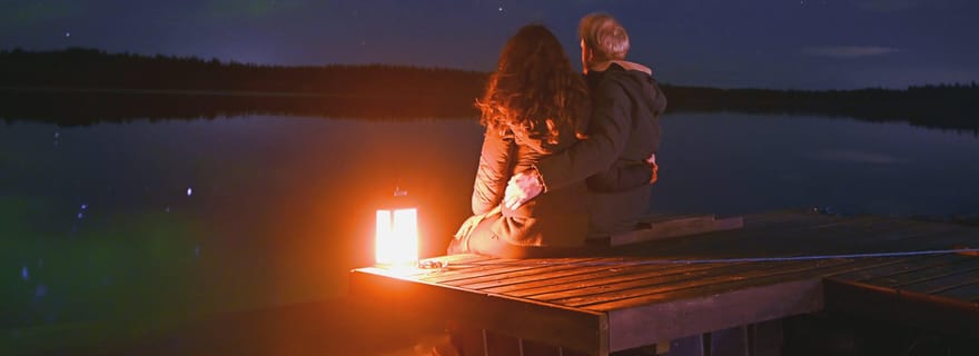 Levi : Aventure aux aurores boréales à la fin de l'automne