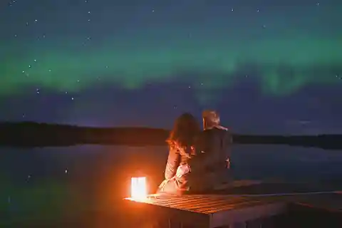 Levi: Aventura de auroras boreales a finales de otoño