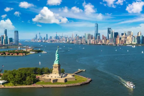 NYC: Guidad tur till Frihetsgudinnan och Ellis Island