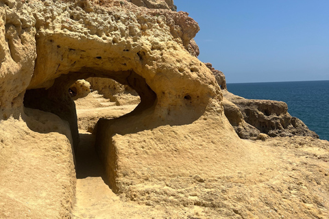 De Faro: Passeio de aventura na caverna de Benagil e muito maisDe Faro: Tour de Aventura à Gruta de Benagil