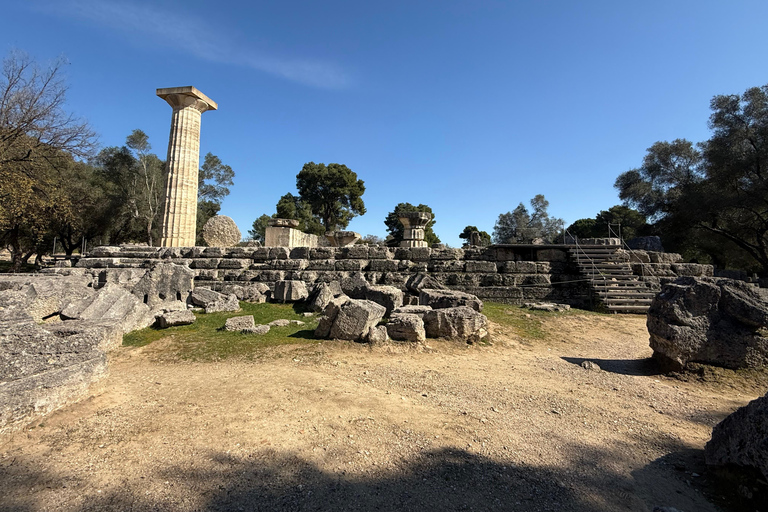 Ancient Olympia: tour, food, cooking class, and a virtual reality museum Ancient Olympia: tour, food with cooking class, virtual reality museum