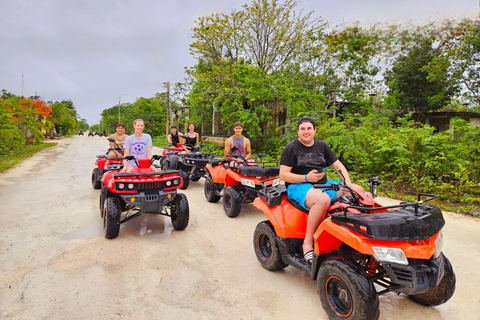 cozumel: ATV adventure with caverns, ruins with transfer