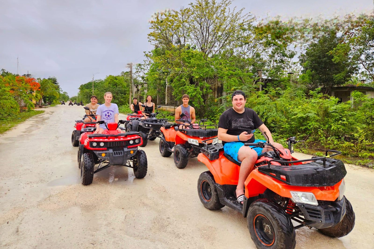 cozumel: ATV adventure with caverns, ruins with transfer