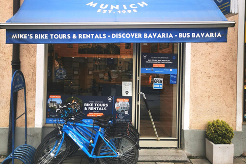 Munich Bike Rental is located close to Marienplatz & Hofbrauhaus