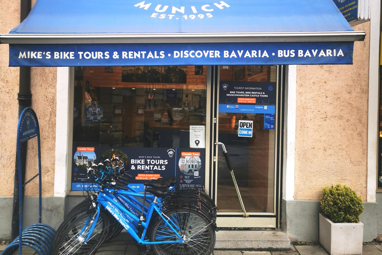 Munich Bike Rental is located close to Marienplatz & Hofbrauhaus