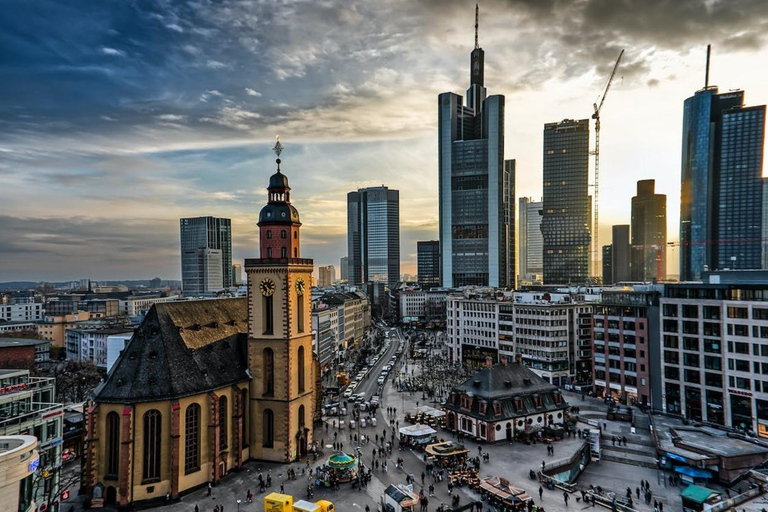 Frankfurt på 1 dag: Rundvandring med digital guide20 € - Gruppbiljett (3-6 personer)