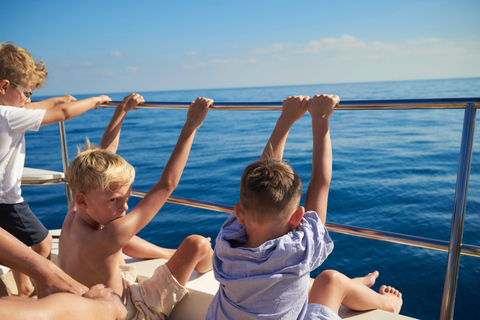 Catamaran Cruise to Elafonisi & Kedrodasos: Lunch & Open Bar Elafonisi Cruise: Snorkel, Paddle & Healthy Meal