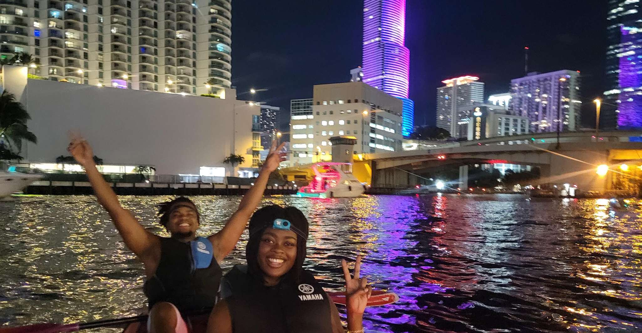 Miami: Guided LED-Lit Kayak Night Tour photo 3
