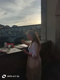Florenz: Architektonischer Spaziergang mit Stadtskizze