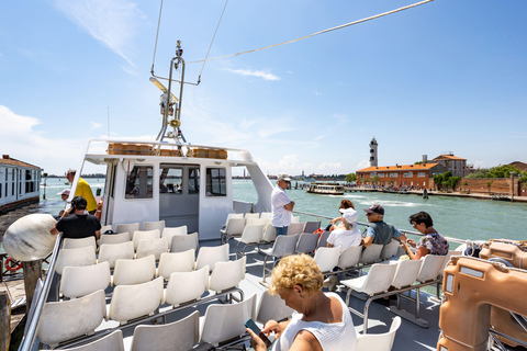 Full-day boat tour to Murano Burano Torcello from Chioggia Boat tour only