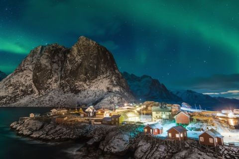 Au départ de Bodø : Lofoten, Senja, Tromsø - Excursion d'une journée personnalisable