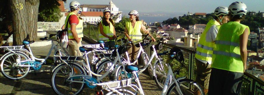 Lisboas 7 høyder: Halvdags sykkeltur med elsykkel