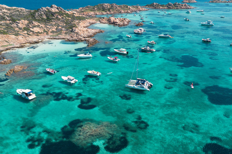 From Santa Teresa Gallura: La Maddalena Catamaran Tour La Maddalena Comfort Catamaran Tour