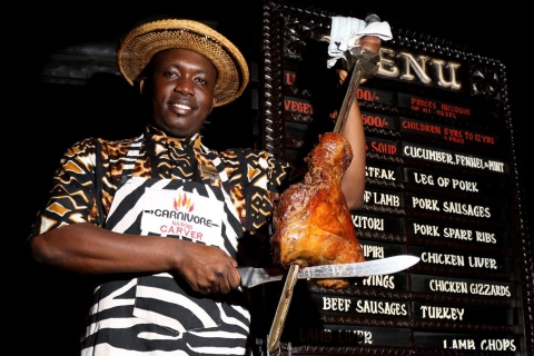 Expérience gastronomique au restaurant Carnivore à NairobiDéjeuner au restaurant Carnivore