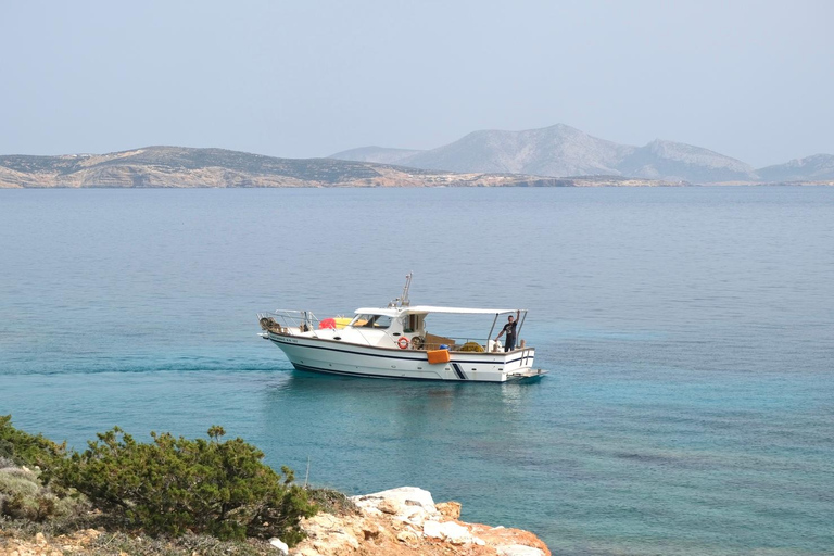 Naxos: Private Fishing Boat Trip with Fresh Onboard Meal