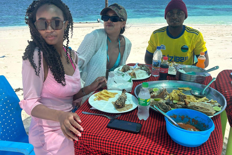 Nakupenda Sandbank beach with BBQ lunch