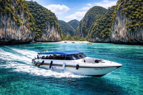 Phi Phi Island: Speedboat & Longtail Boat Snorkeling Tour No Land Transfer