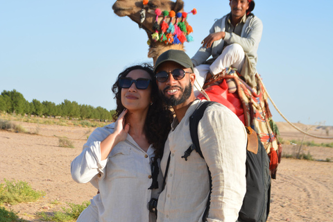 camel ride with sunset and star watching