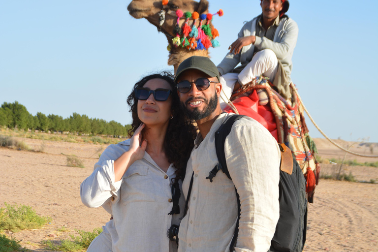 camel ride with sunset and star watchingpickup from hotels inside hurghada