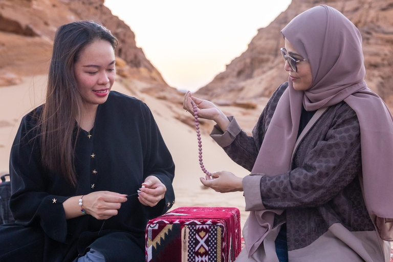 AlUla: Private Saudi Kashta, Coffee Workshop & Sunset