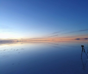 Starlight sun rise mirror effect